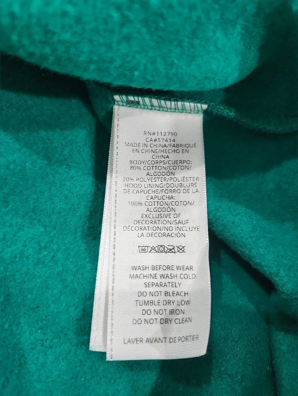 True Religion Logo Crest Big TR Boxy Zip-Up Hoodie Green Adult Size XL NWT